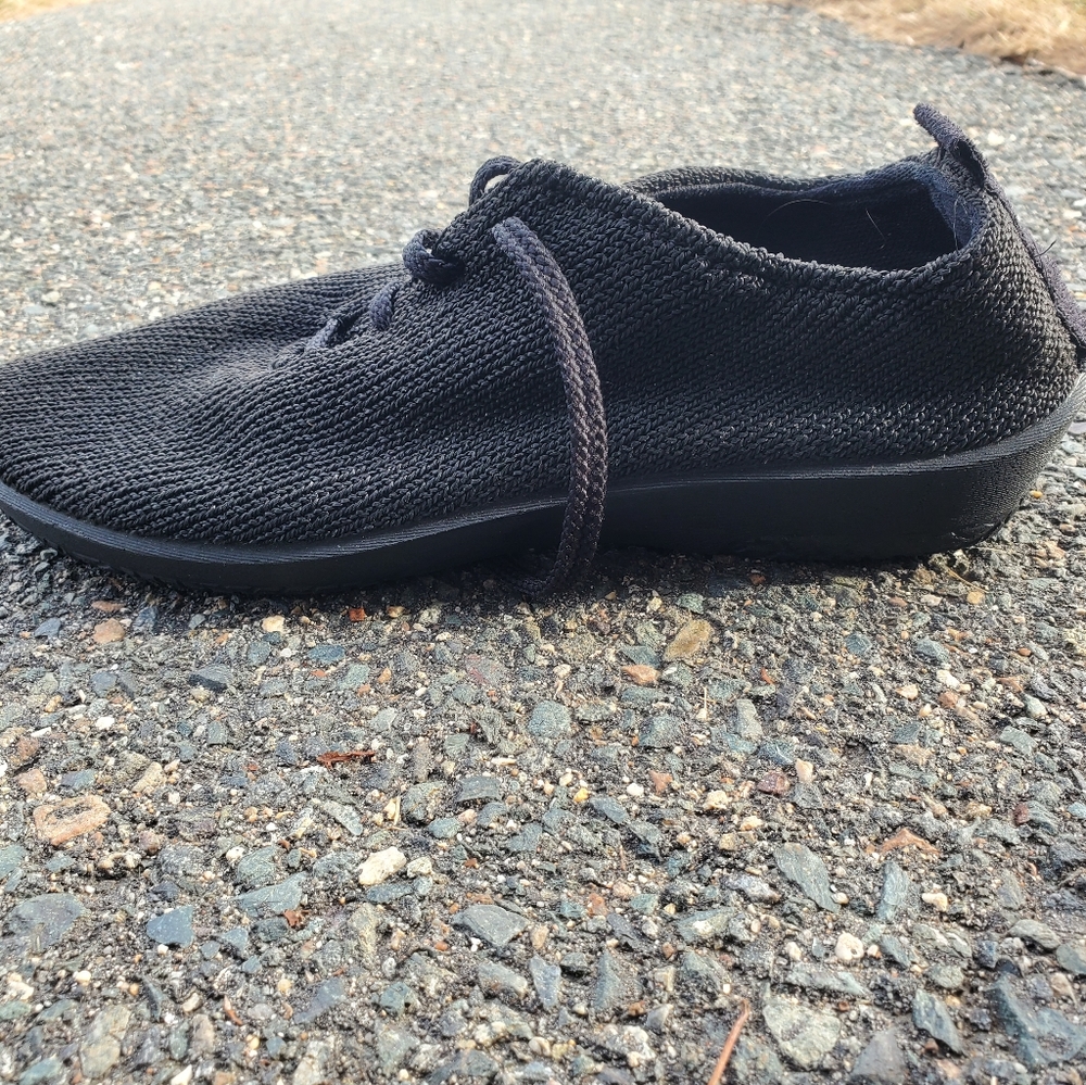 Arcopedico LS comfort black knit shoe/sneaker women's size 41 (10.5 USA] - Picture 3 of 5